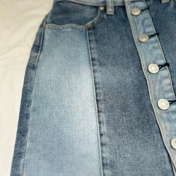 Pacsun denim button up skirt - Picture 10 of 11